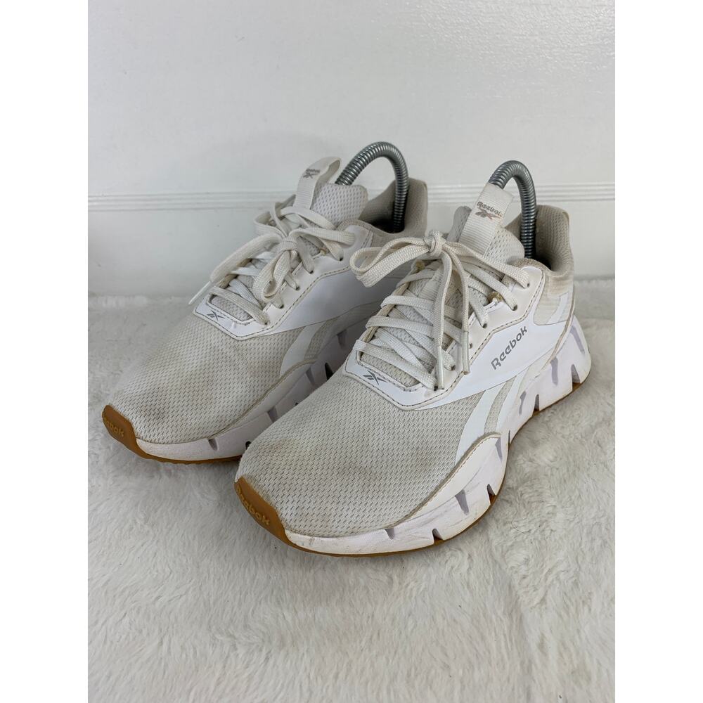 Reebok Zig Dynamica STR White Sneakers Women’s Size 6.5 100074917